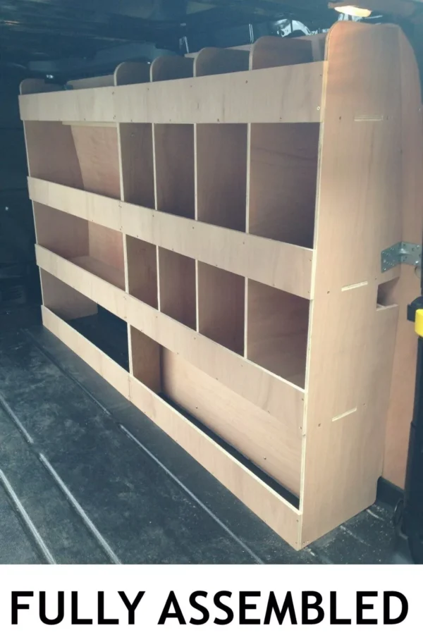 2023-New-Shape-Ford-Transit-Custom-Van-Shelving-Racking-LWB-Plywood-Storage-Unit-1.webp