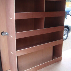 Fiat Ducato Van Shelving Racking MWB L2 Plywood System Tool Storage Unit NS