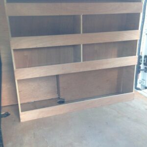Ford Transit Connect Van Shelving Racking SWB Plywood System Tool Storage Unit