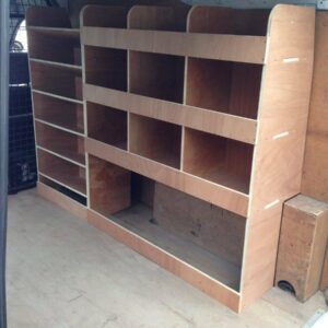 Ford Transit Connect Van Shelving Racking LWB Plywood System Case Storage OS