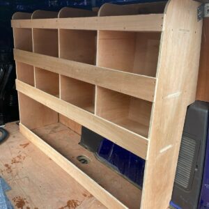 Ford Transit Connect Van Shelving Racking LWB Plywood System Tool Storage Unit