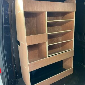 Ford Transit Custom Crew Cab Van Shelving Racking SWB Plywood System Storage - Image 1
