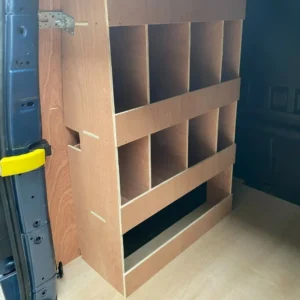 Ford Transit Custom Crew Cab Van Shelving Racking SWB Plywood System Storage