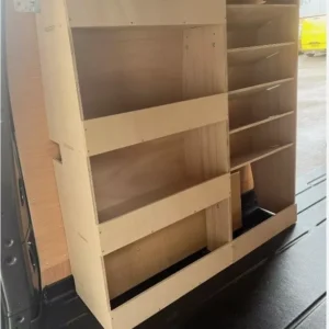 Ford Transit Custom Van Shelving Racking LWB Plywood System Case PS Unit