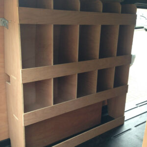 Ford Transit Custom Van Shelving Racking LWB Plywood System Tool Storage Unit NS