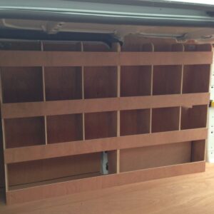 Ford Transit Custom Van Shelving Racking SWB Plywood System Tool Storage Unit OS