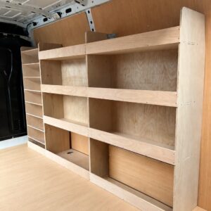 Citroen Relay MWB Van Shelving Racking L2 Plywood System Case Storage Unit - Image 1