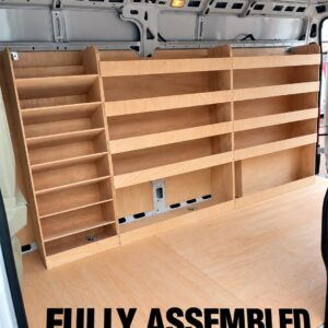 Ford Transit Van Shelving Racking LWB L3 Plywood System Case Storage Unit - Image 1