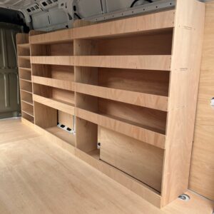 Ford Transit Van Shelving Racking LWB L3 Plywood System Case Storage Unit - Image 2