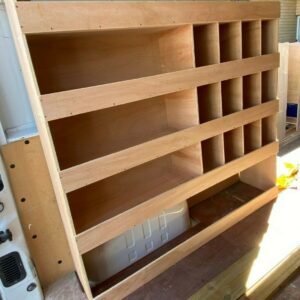 MAN TGE Van Shelving Racking LWB L3 Plywood System Tool Storage