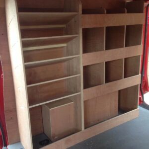 Mercedes Vito Van Shelving Racking XLWB Plywood System Case Storage Unit