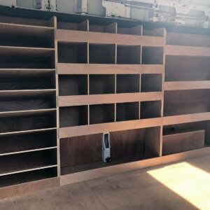 Nissan NV400 Van Shelving Racking LWB L3 Plywood System Case Storage Unit