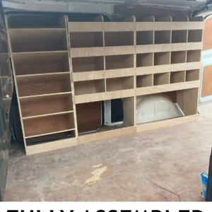 Peugeot Expert L2 MWB Van New Shape 2016 Shelving Racking Plywood System Case Storage Unit