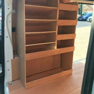 Peugeot Expert L2 MWB Plywood Van Shelving Racking System Case Storage Unit
