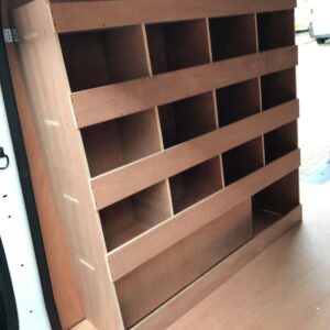 Renault Trafic Van Shelving Racking LWB Plywood System Tool Storage Unit NS