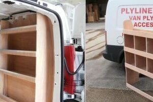 Toyota Proace Van Shelving Racking L1 SWB Plywood System Tool Storage Unit