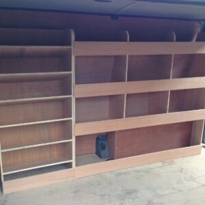 VW Transporter Van Shelving Racking SWB T5 T6 Plywood System Case Storage OS