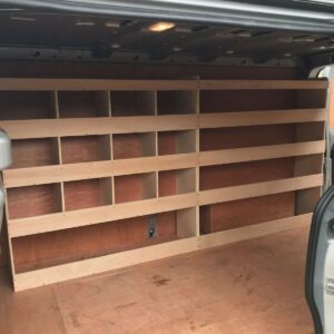 Vauxhall Vivaro LWB L2 Plywood Van Shelving Racking System Tool Storage Unit OS 2014 - 2019