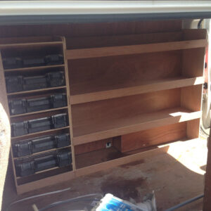 Vauxhall Vivaro SWB L1 Plywood Van Shelving Racking System Tool Storage Unit 2001 - 2018