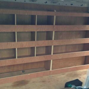 Vauxhall Vivaro Van Shelving Racking SWB L1 Plywood System Tool Storage Unit OS - Image 1