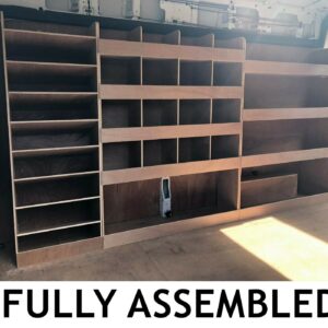 Citroen Relay XLWB Van Shelving Racking L4 Plywood System Case Storage Unit UK