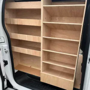 Citroen Dispatch L2 MWB 2016 Van Shelving Racking Plywood System Case Storage Unit - Image 2