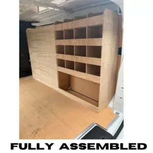 Citroen Dispatch L2 MWB 2016 Van Shelving Racking Plywood System Case Storage Unit