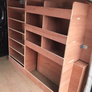 Fiat Doblo Van Shelving Racking L1 Plywood System Case Storage Unit