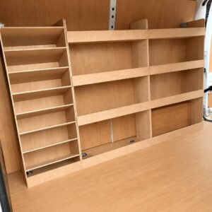Citroen Relay MWB Van Shelving Racking L2 Plywood System Case Storage Unit - Image 2