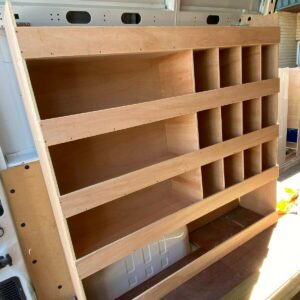 VW Crafter Van Shelving Racking LWB L3 Plywood System Tool Storage