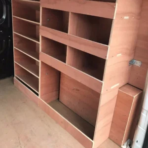 Fiat Doblo Van Shelving Racking L1 Plywood System Case Storage Unit