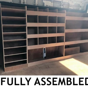 Nissan Interstar LWB 2024 on Van Shelving Racking LWB L3 Plywood System Case Storage Unit
