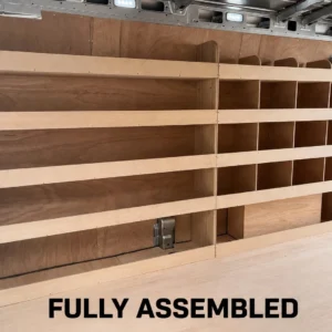 Nissan Interstar LWB  Van Shelving Racking LWB L3 Shelving Racking L3 LWB Plywood System Tool Storage Unit OS