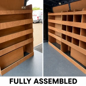 Nissan Interstar MWB 2025 Van Shelving Racking MWB Plywood Drivers & Passenger Side