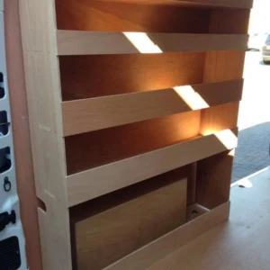 Renault Master Van Shelving Racking MWB Plywood System Tool Storage Unit NS.